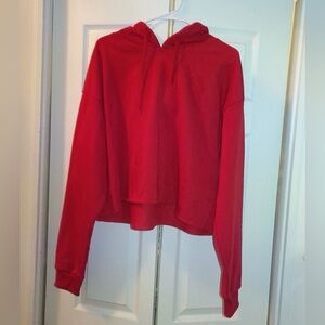 Red hoodie